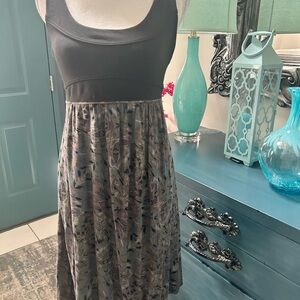 Athleta Stretch Knit Supplex Casual Dress Shelf Bra women’s Sm